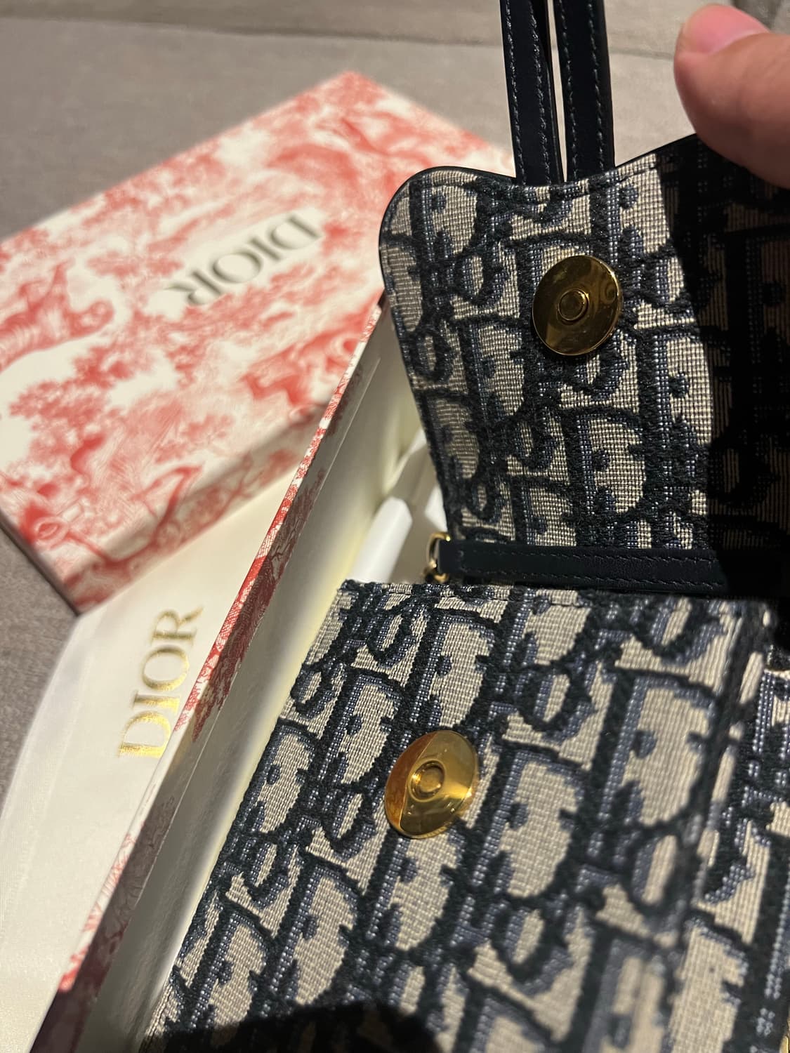 디올 오블리크 폰홀더백 상품이미지5