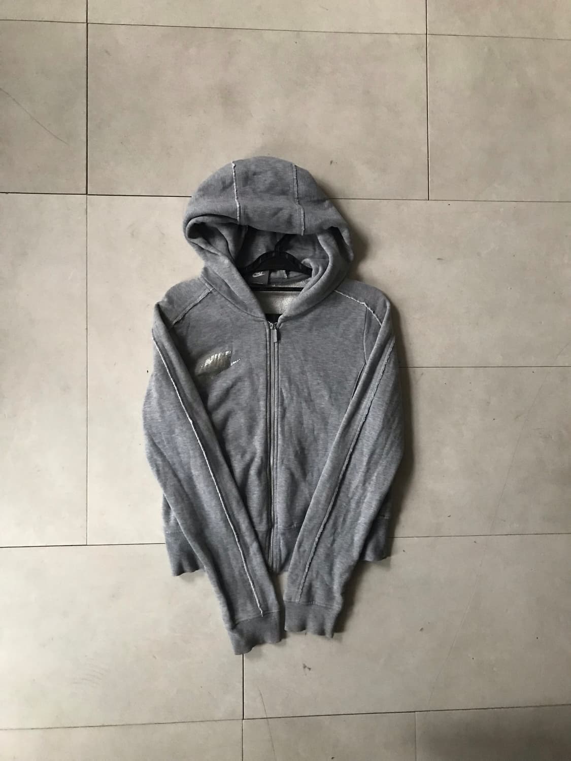 나이키 그레이 슬림핏 후드집업 상품이미지6