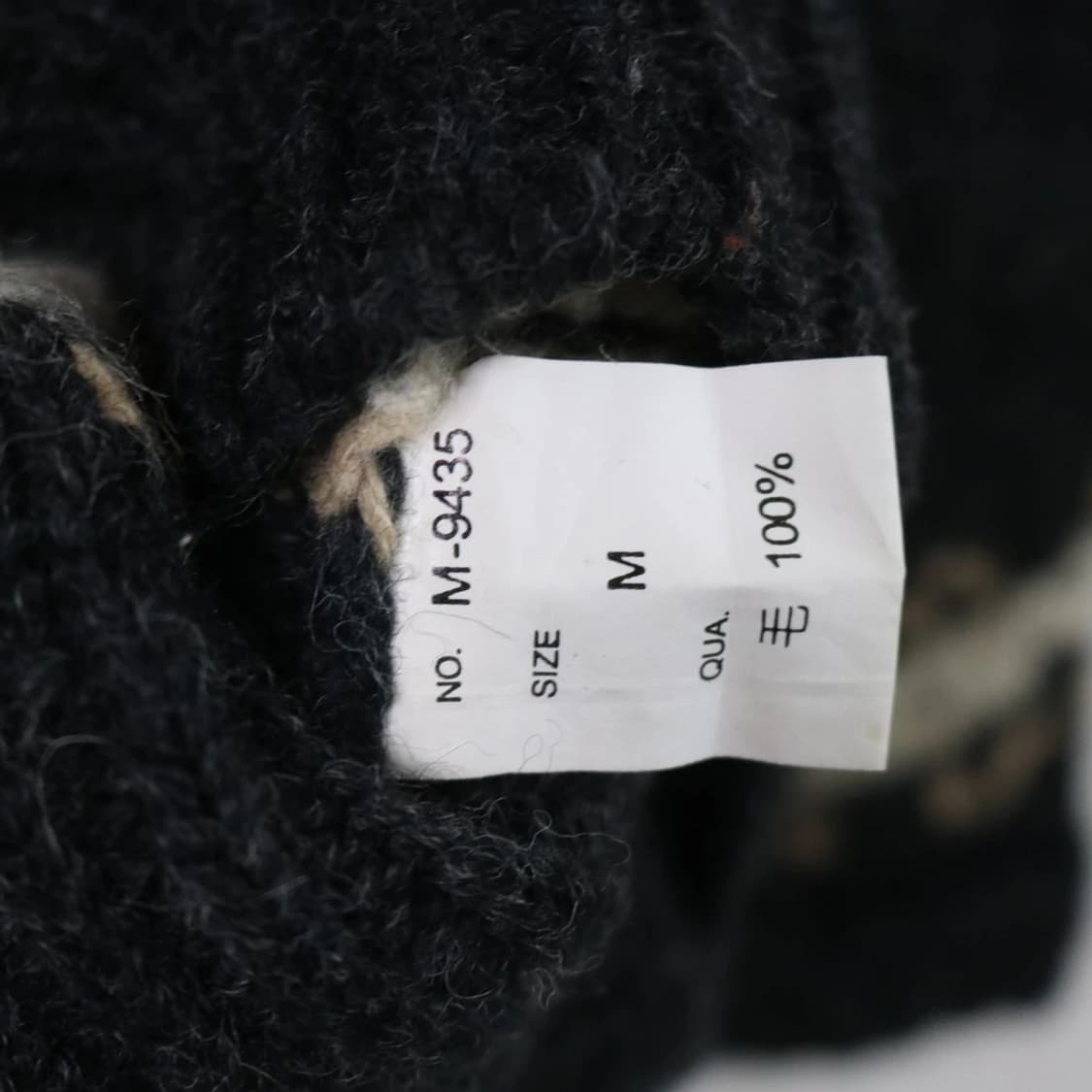 COLLINS 노르딕 후드 울 니트 집업 61766 상품이미지8