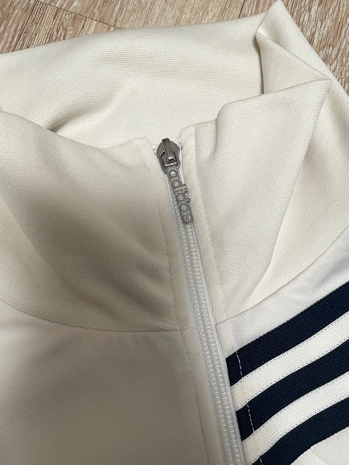 아디다스 아이보리 삼선 져지 상품이미지2