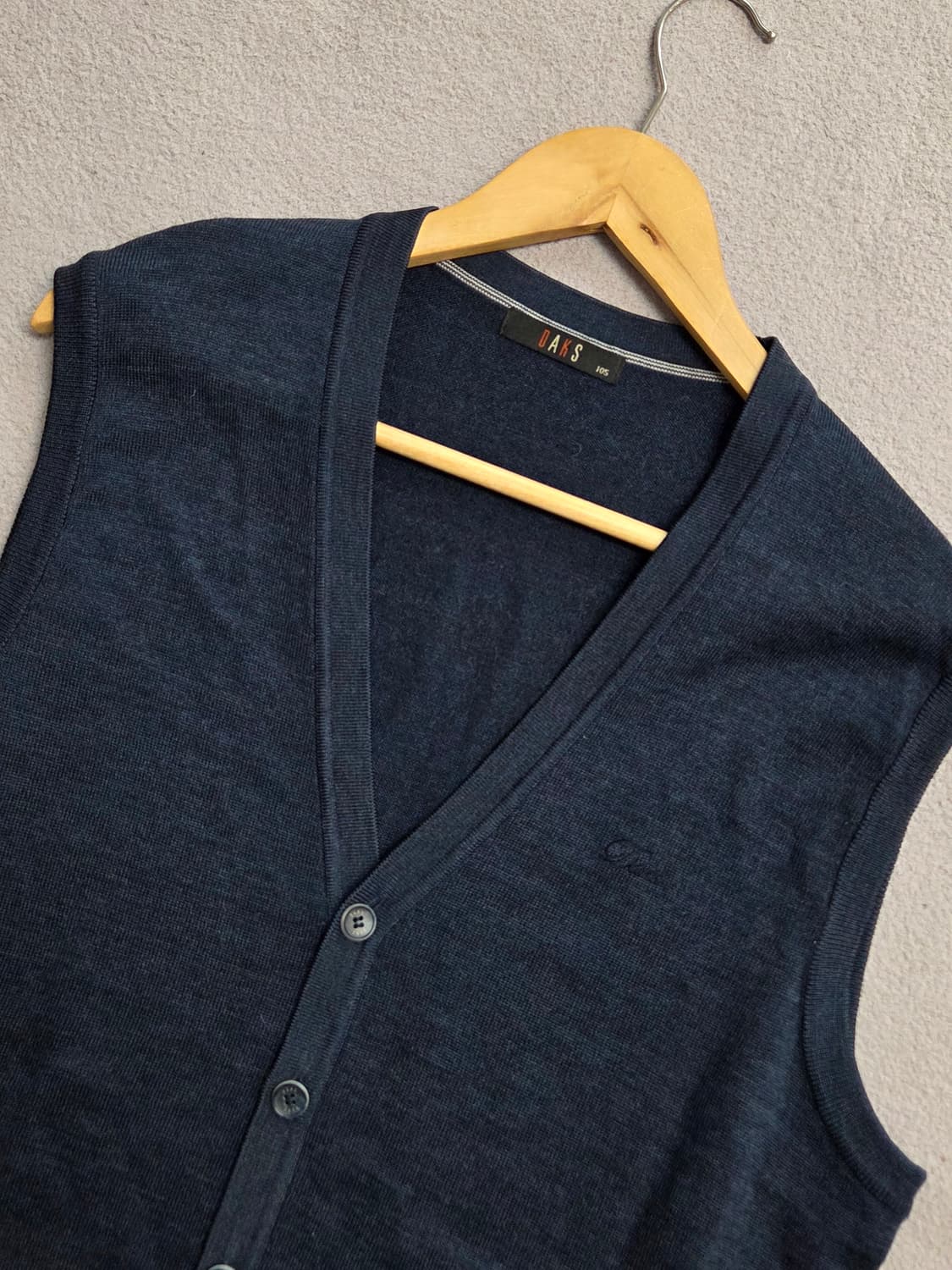 (100) DAKS(닥스) 모100% 니트조끼 남 상품이미지2