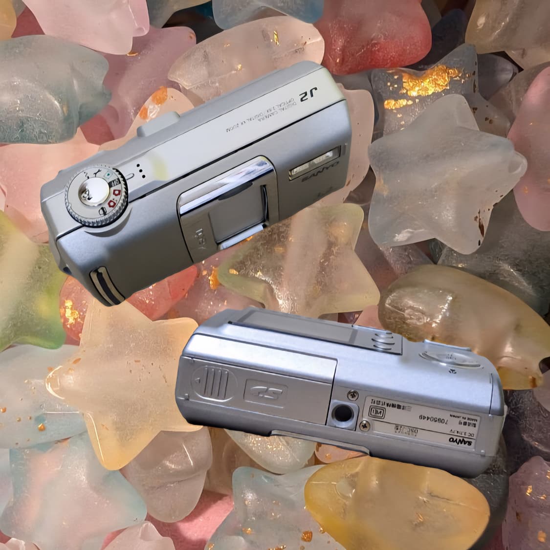 산요작티 j2 빈티지 디카 캠코더 디지털카메라 판매합니다 상품이미지3