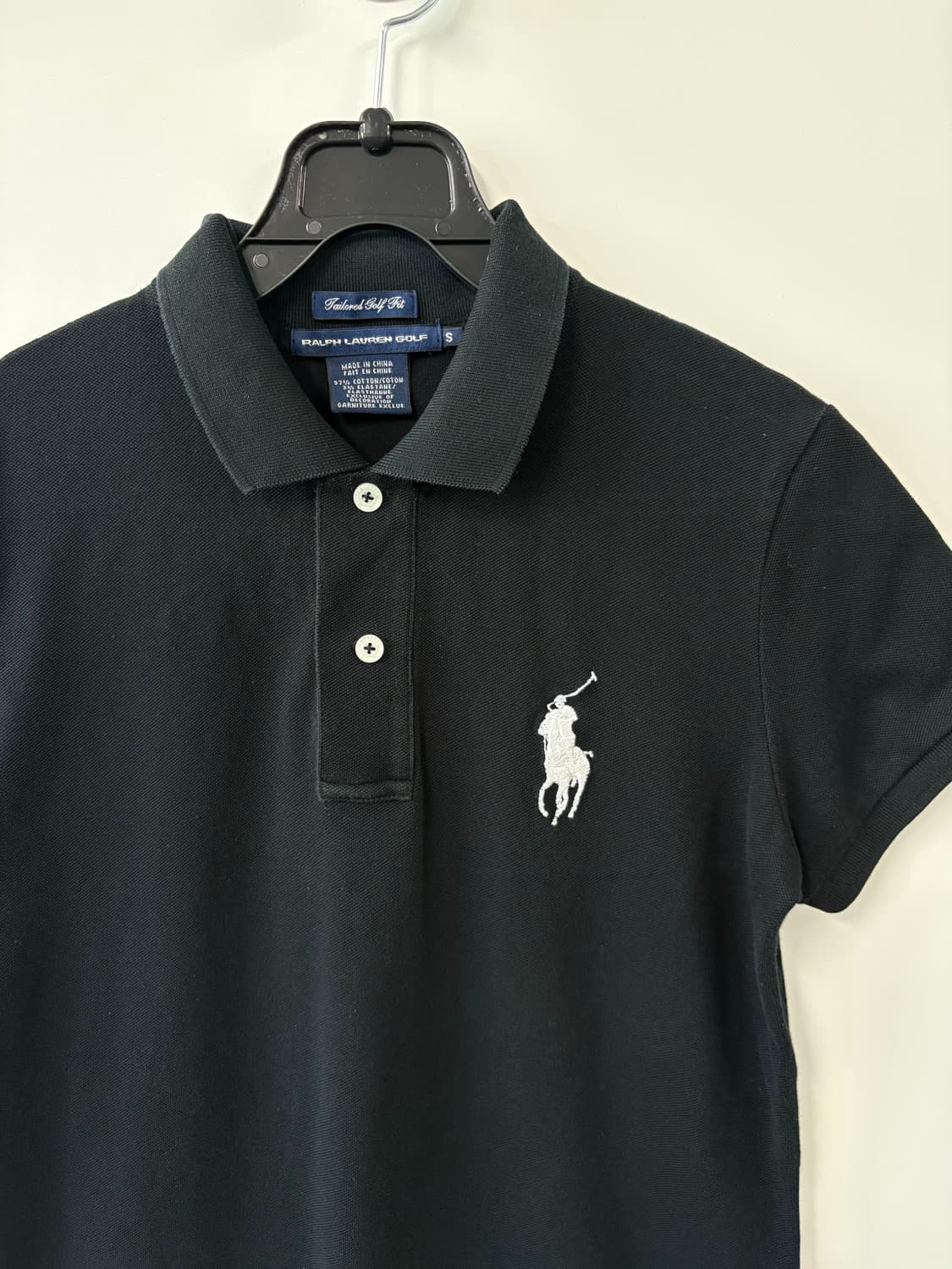 폴로 랄프로렌 빅포니 PK 블랙 원피스 상품이미지3