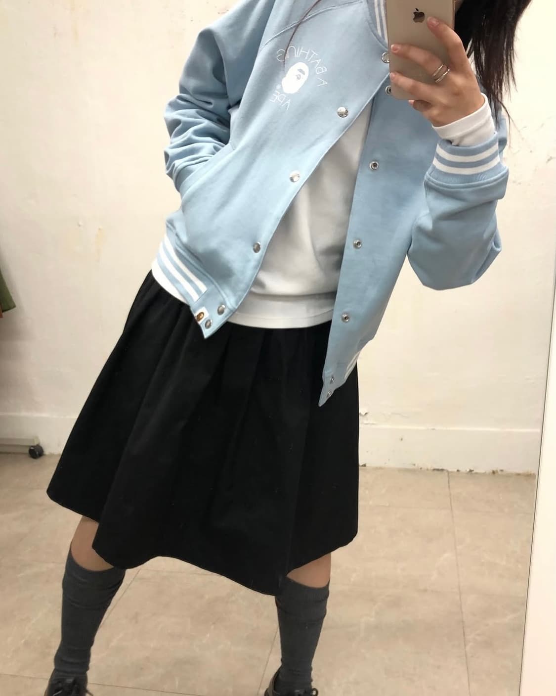 베이프 팀자켓, 스타디움 자켓, 블루종 상품이미지2