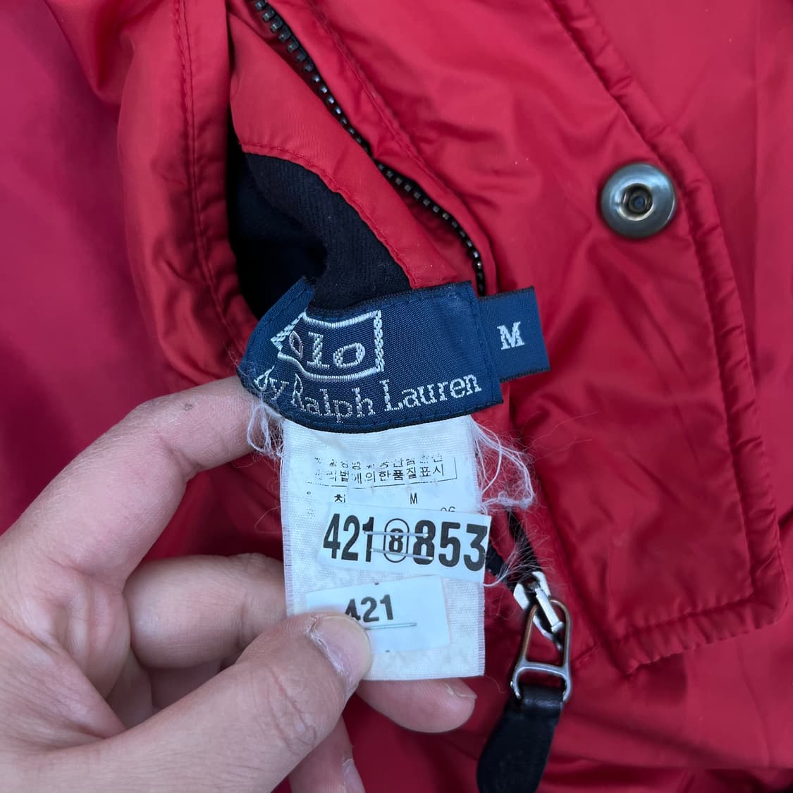 100 폴로랄프로렌 리버시블 양면 퀄팅 레더 자켓  상품이미지6