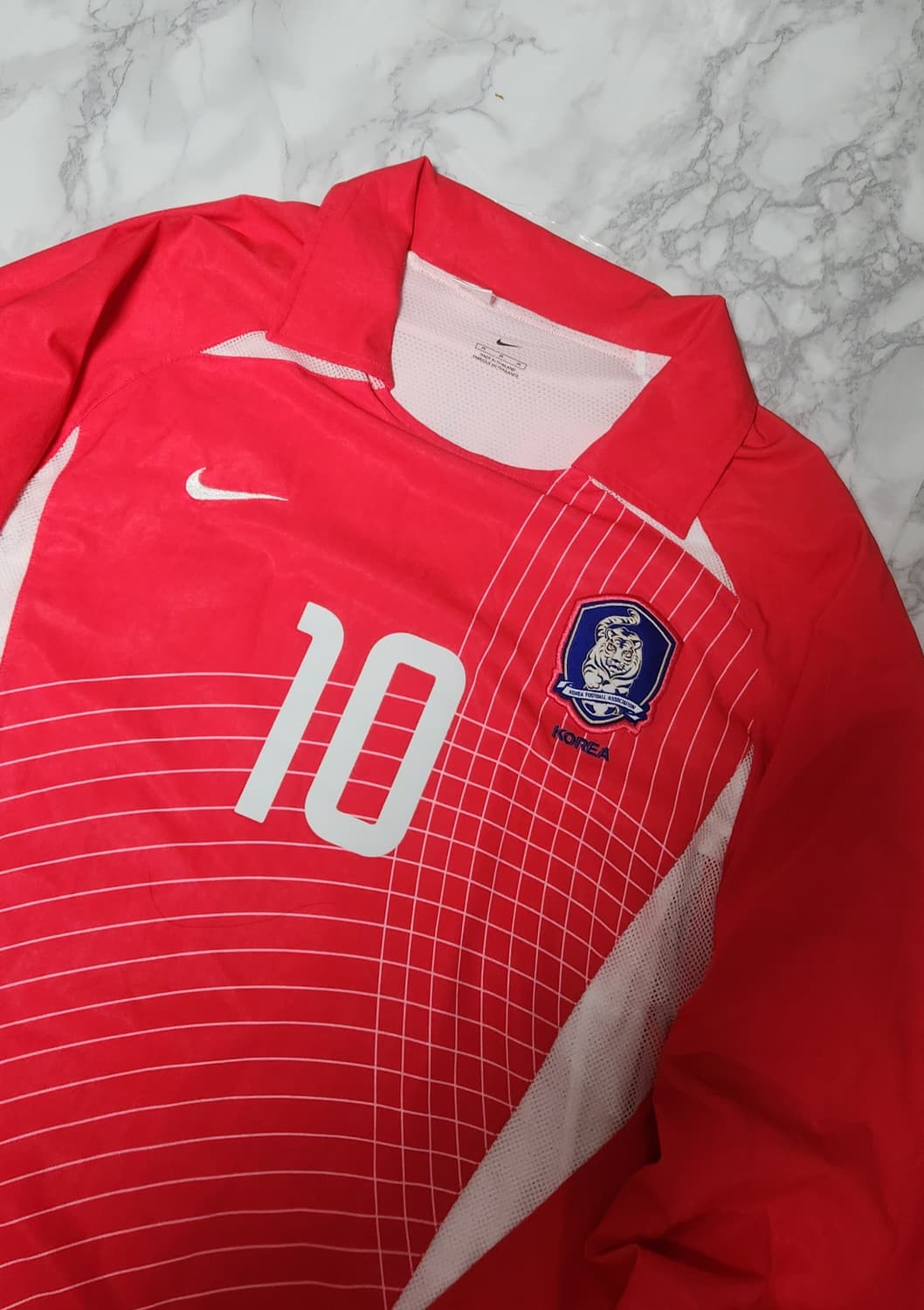 나이키 02-04 대한민국 홈 선수지급용 유니폼 긴팔 No.10 이영표  상품이미지4