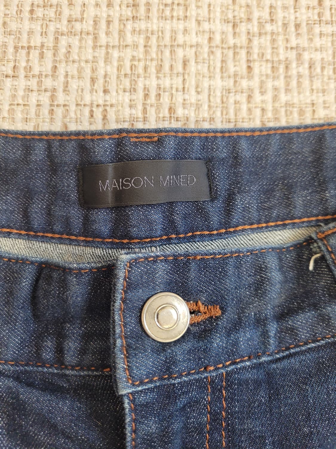 메종미네드 와이드 데님 팬츠 46 상품이미지4