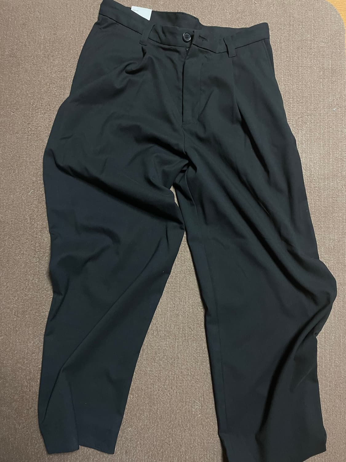 zara 와이드핏 턱 디테일 팬츠 상품이미지1