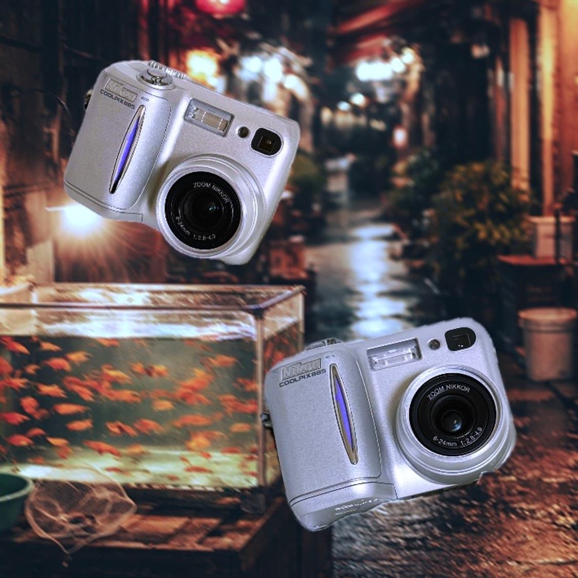 [클래식/색감깡패💚] Nikon Coolpix 885 silver 상품이미지1