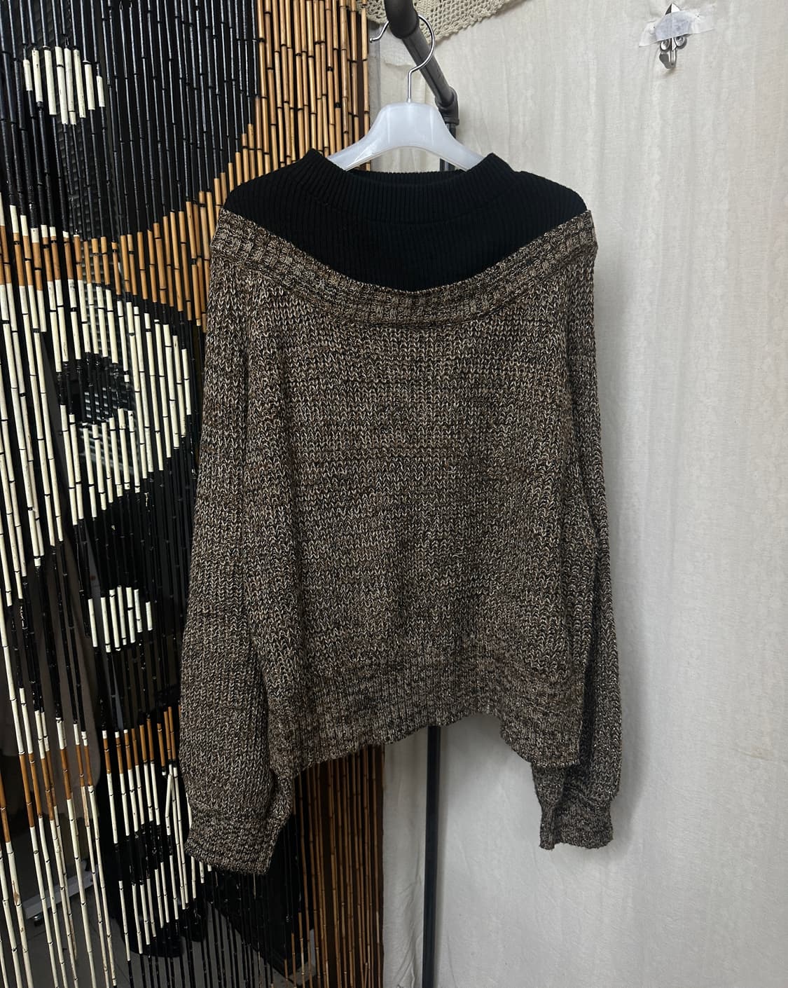 cappy layered knit 상품이미지1