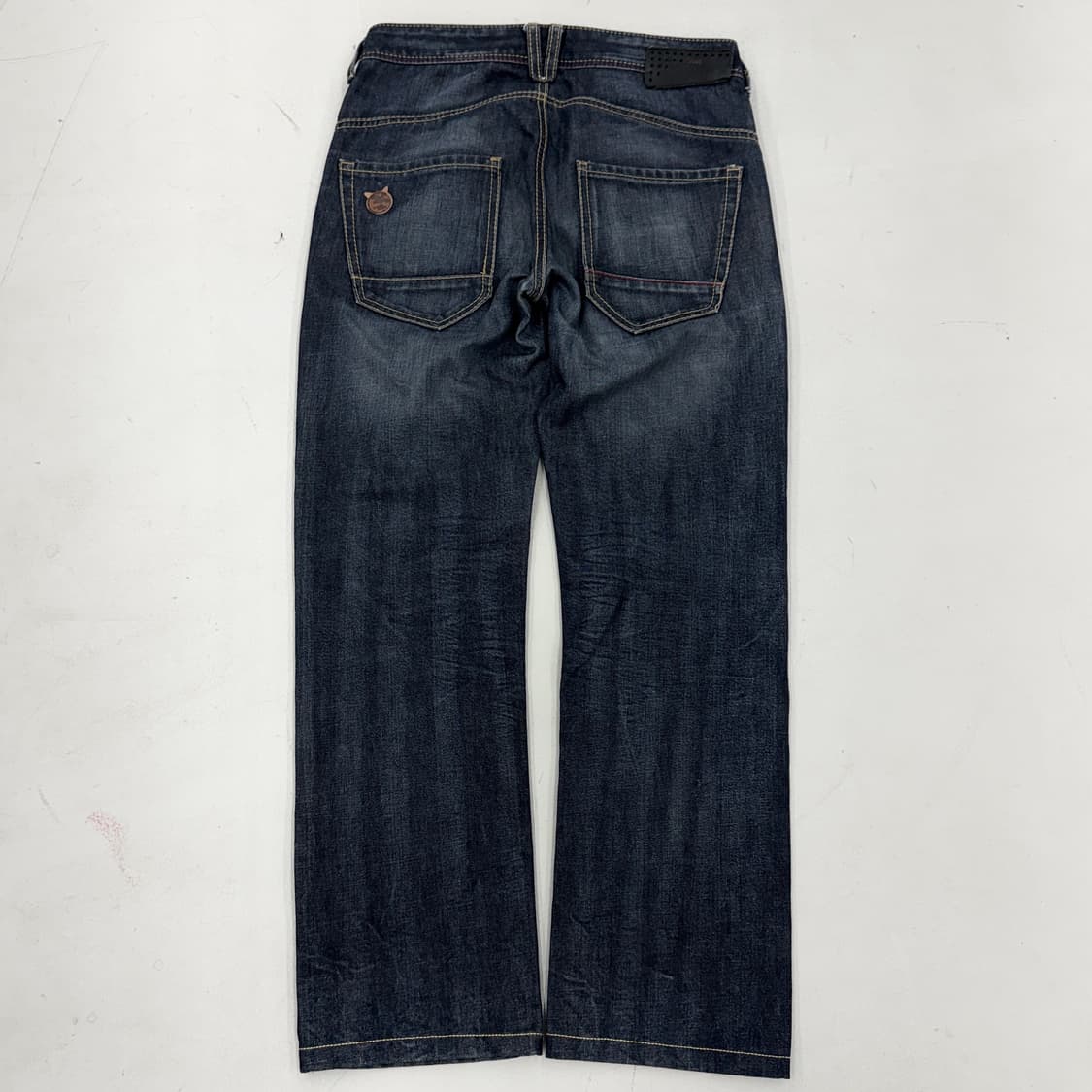 DOHC 빈티지 워싱 새깅 데님팬츠 상품이미지3