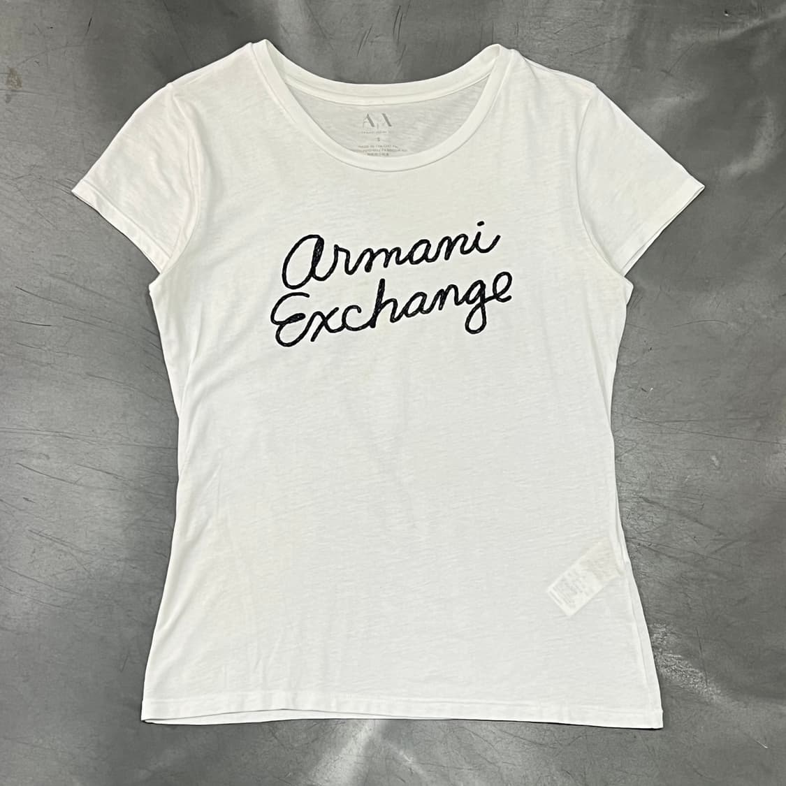  아르마니 익스체인지 로고 반팔티 y15990 상품이미지1