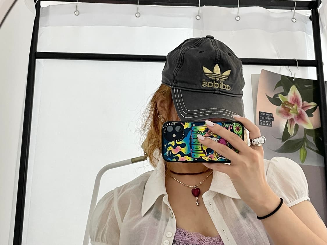 아디다스 올드스쿨 파이어버드 스티치 볼캡 상품이미지6