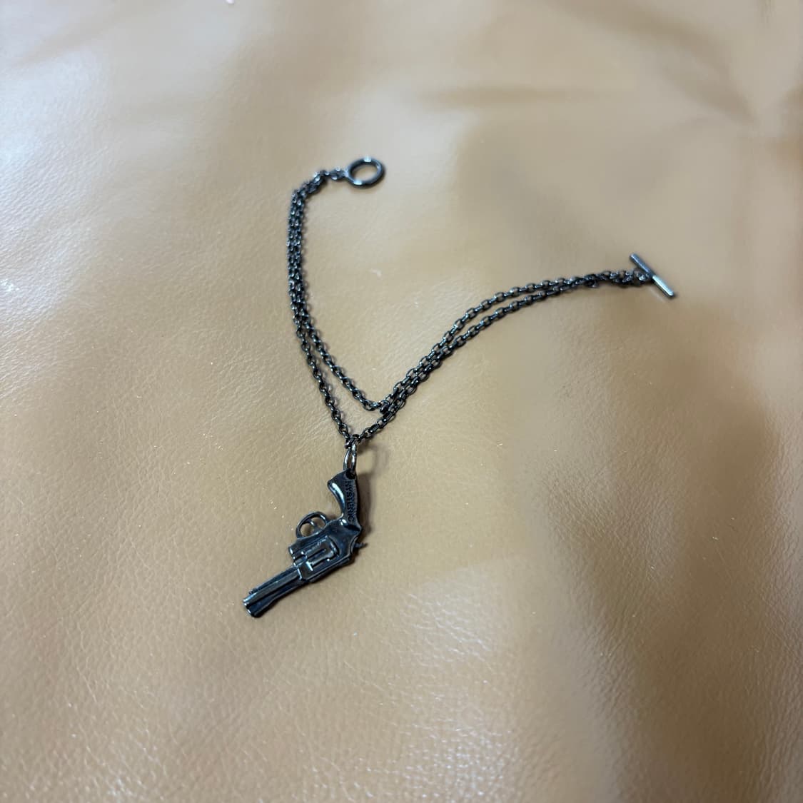 히스테릭글래머 팔찌 건 실버 블랙 상품이미지8