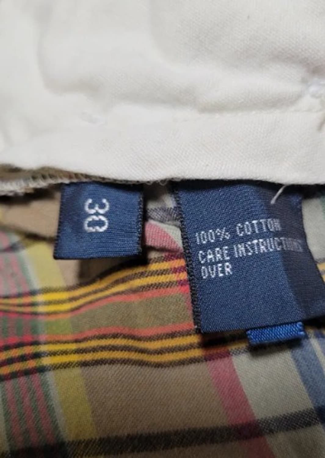 폴로랄프로렌 남자 체크 반바지 30 상품이미지5