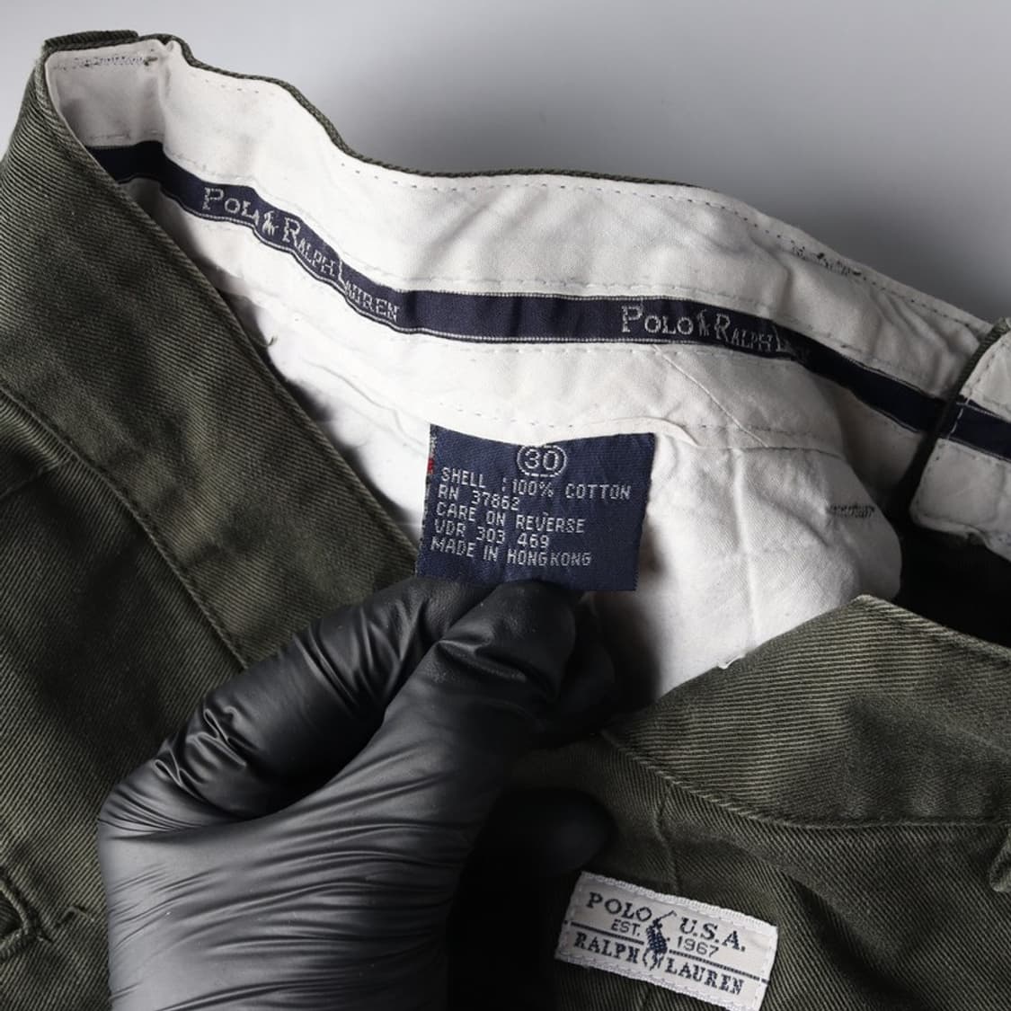 폴로 랄프로렌 빈티지 투턱 치노 팬츠 30 상품이미지7