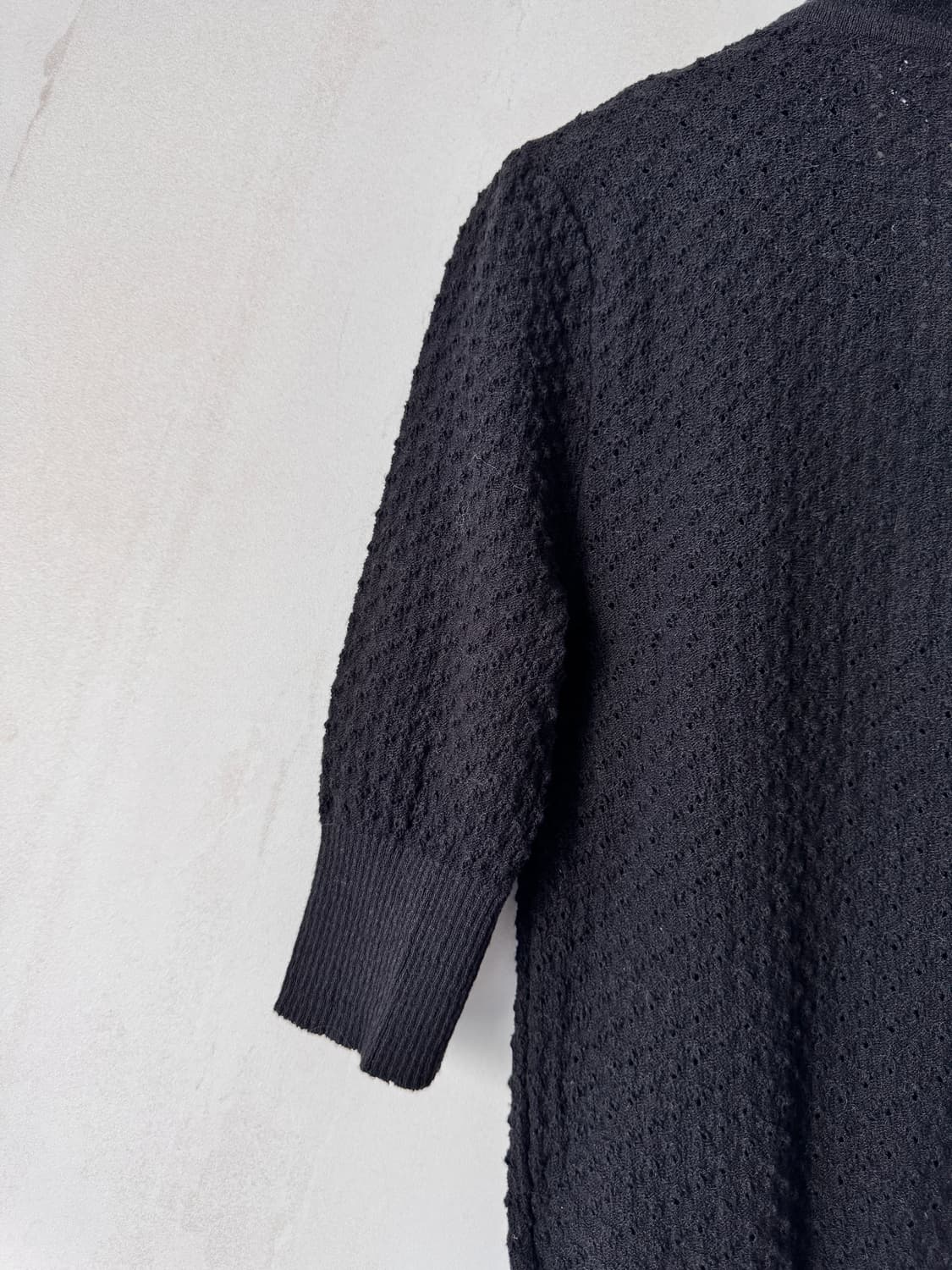 새상품 GANNI 블랙 니트 탑 XXS(44사이즈,55가능) 상품이미지3