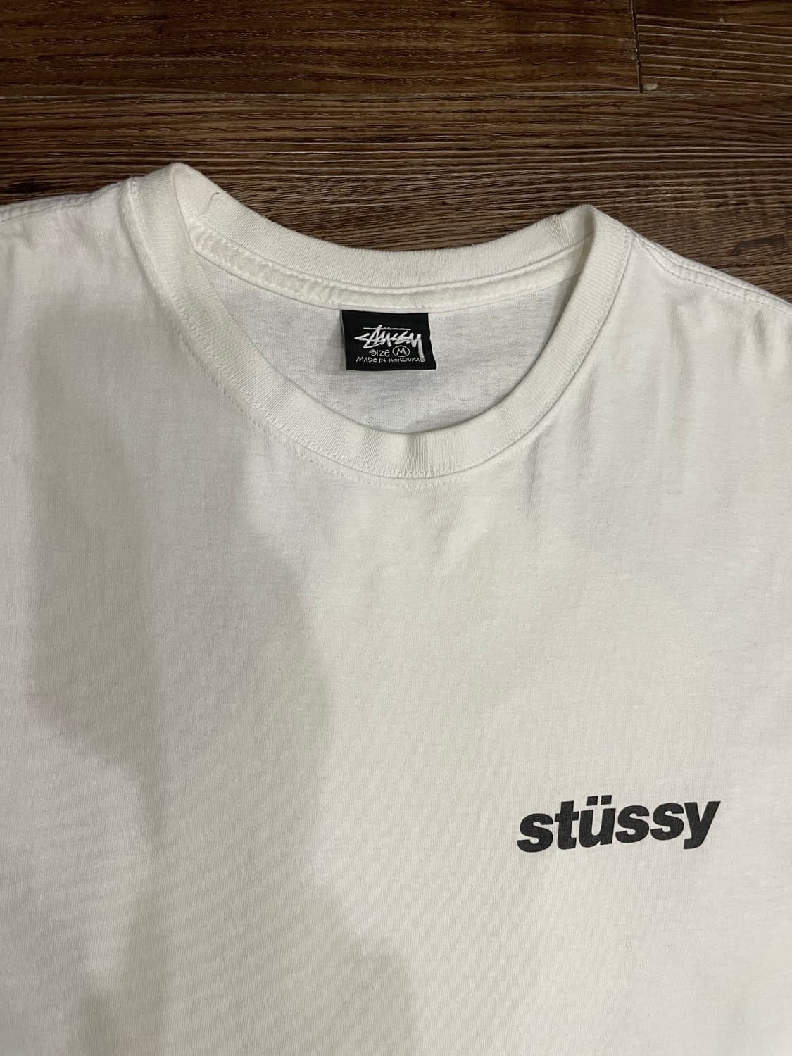 스투시 stussy 팝시클 반팔 티셔츠 화이트 상품이미지3