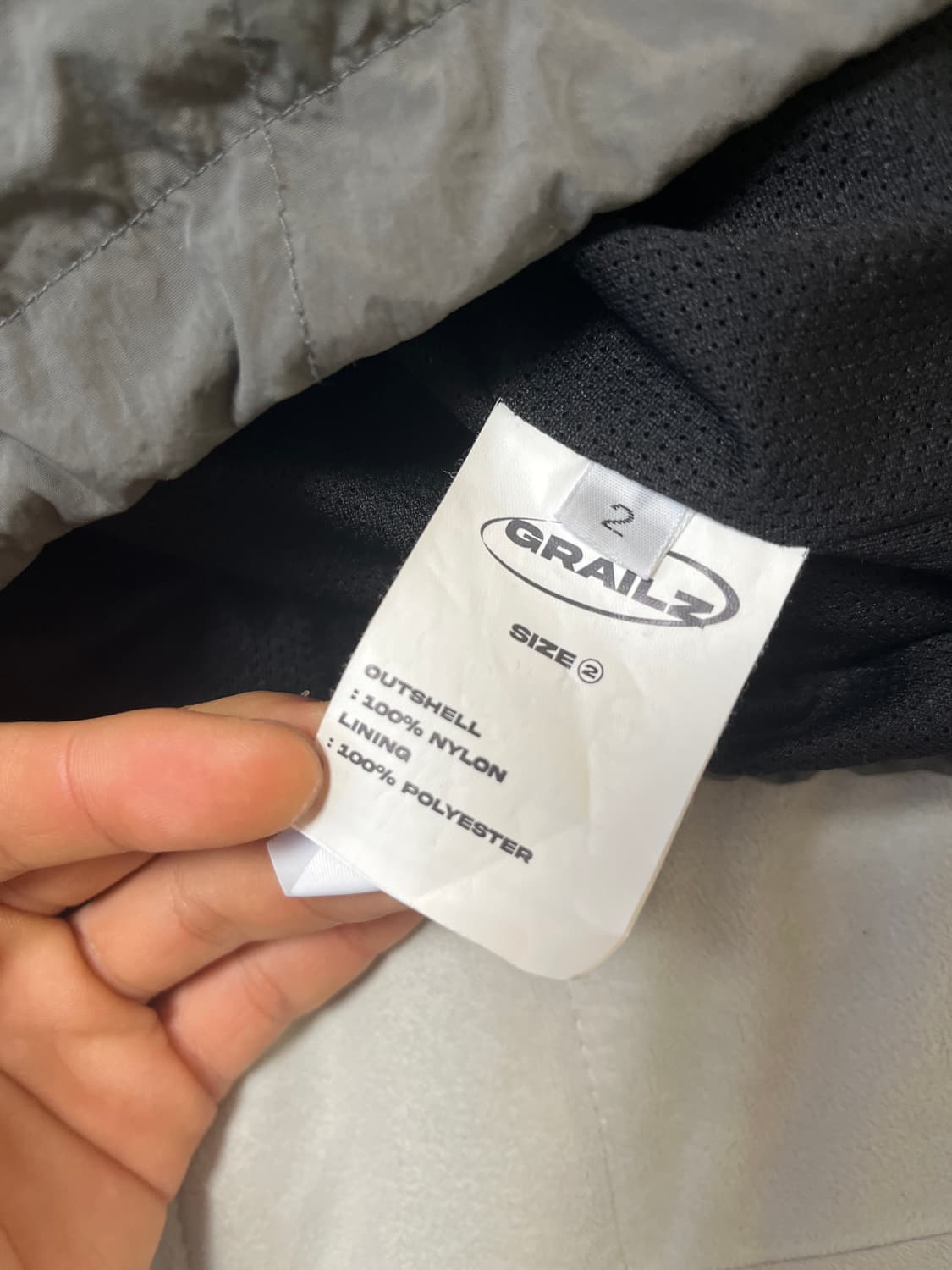 그레일즈 나일론 쉴드 자켓 2size 상품이미지4