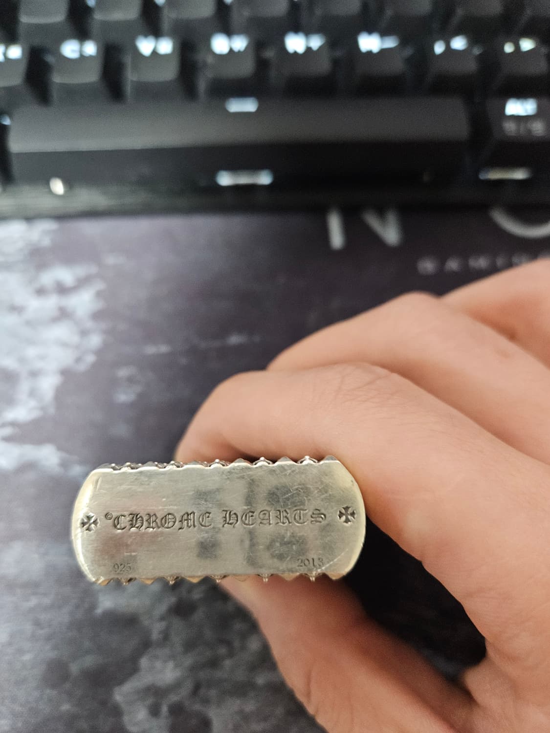 Chrome Hearts 크롬하츠 크로스 블럭 지포 라이터레플리카 상품이미지10