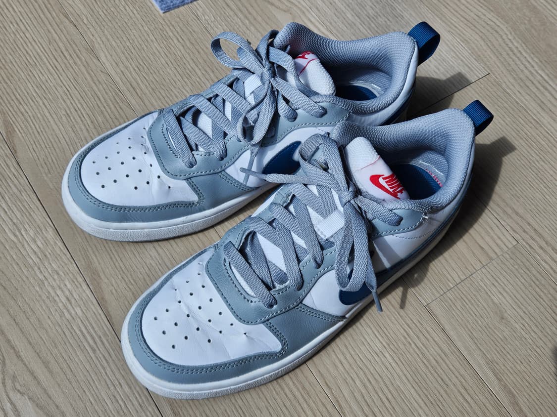 (GS) 나이키 코트 버로우 로우 2 라이트 스모크 그레이 240 상품이미지1