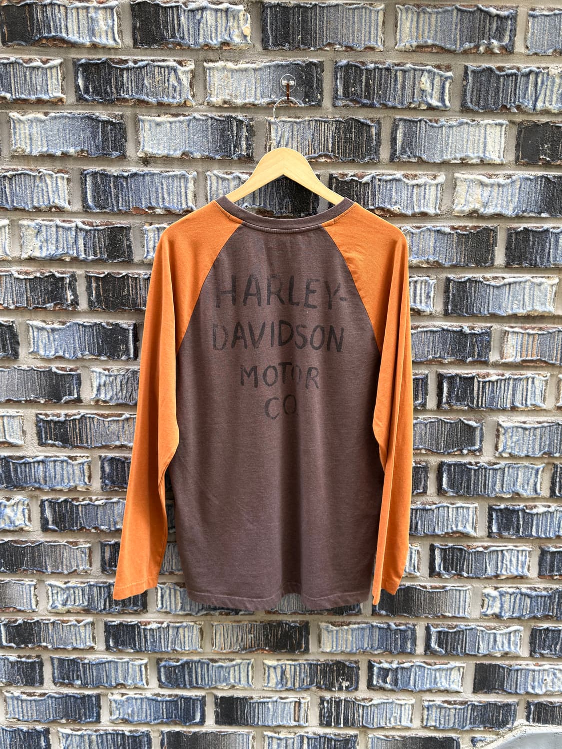 할리데이비슨 10부 래글런 롱슬리브 상품이미지2