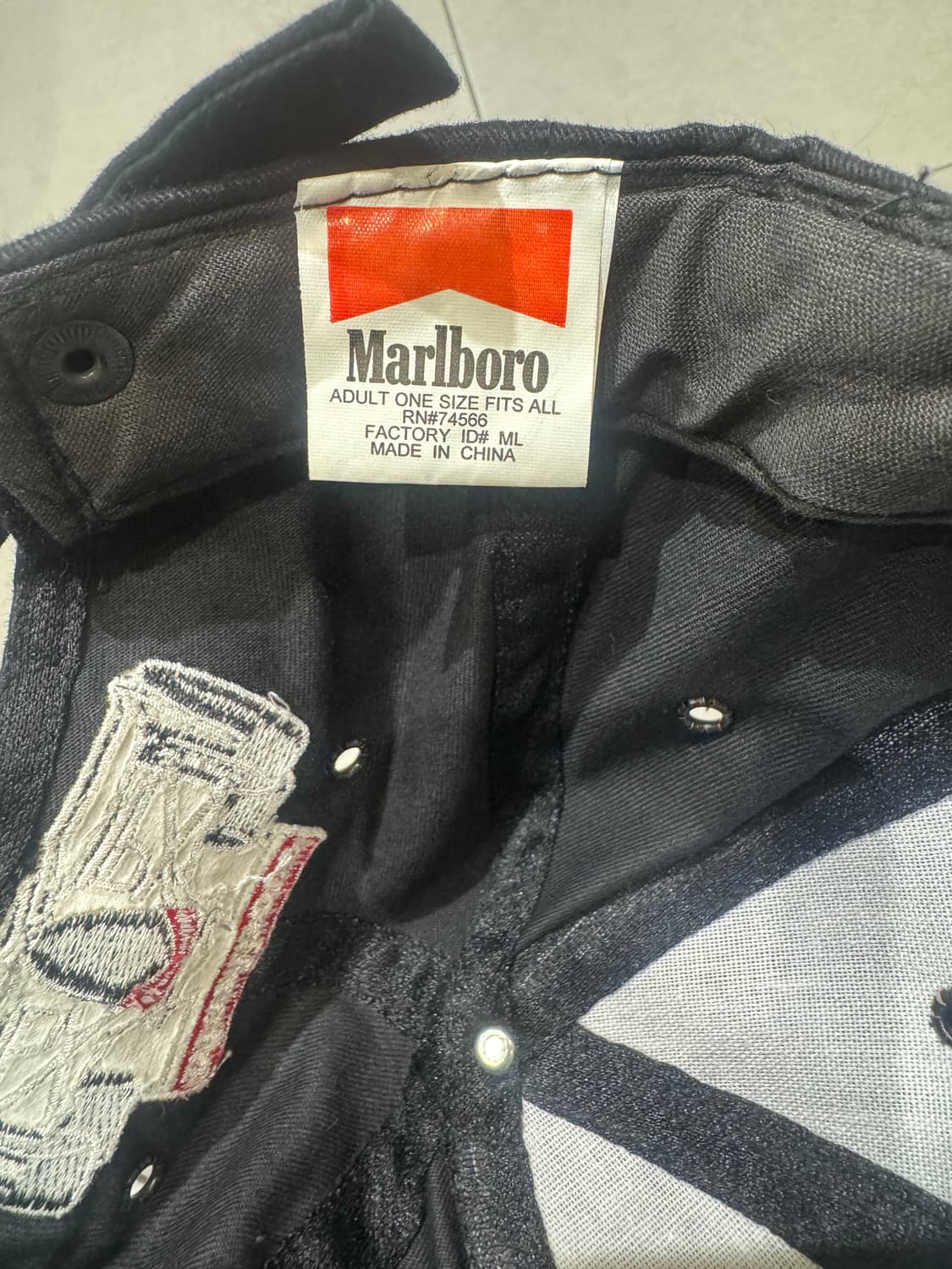 빈티지 Marlboro 레이싱팀 모자 상품이미지4