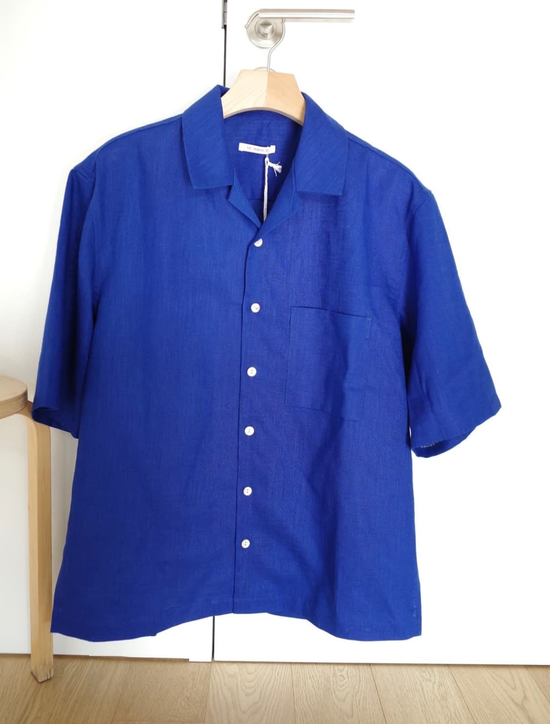 [s] S.K. MANOR HILL 'ALOHA SHIRT' 블루 상품이미지1