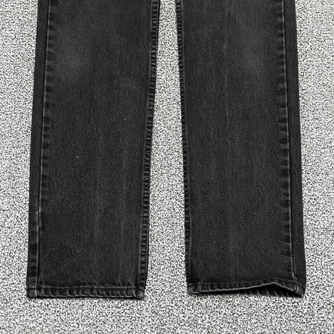 90s 빈티지 리바이스 505 블랙 허리40cm 상품이미지4