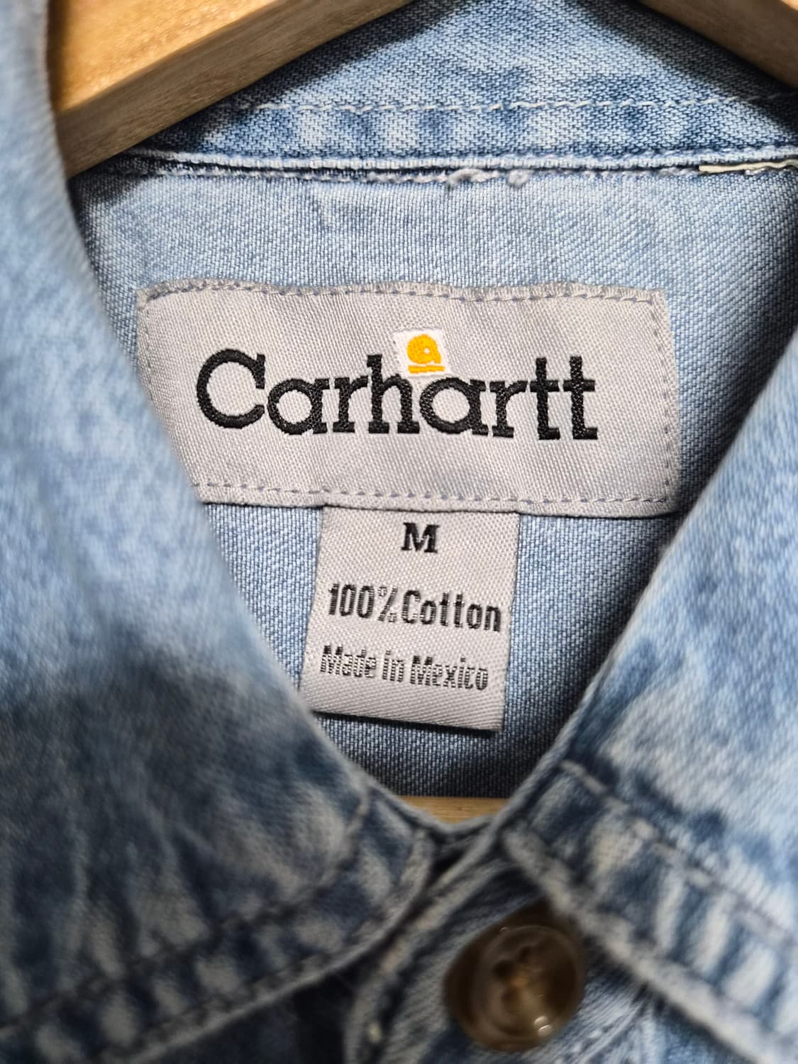칼하트Carhartt 데님 셔츠 M - S256 상품이미지4