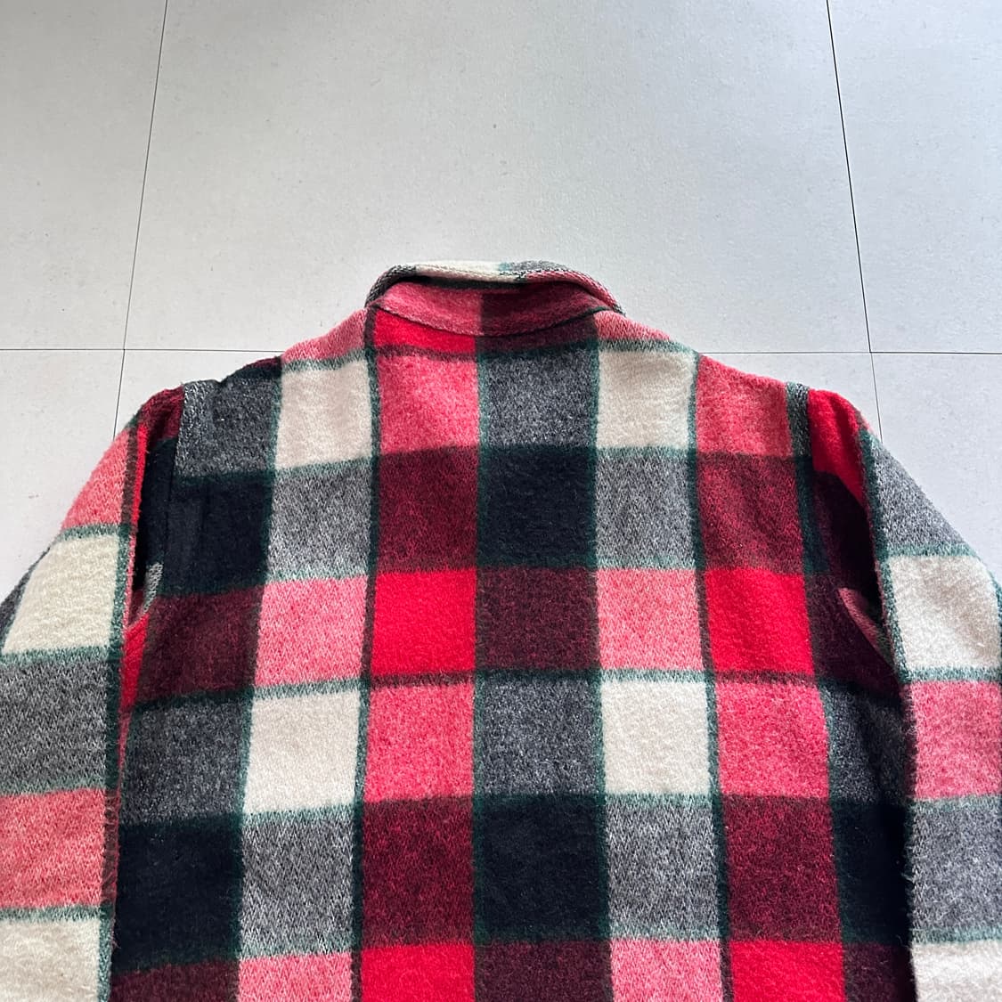 울리치 70s 빈티지 울 셔츠 자켓 XL 상품이미지7