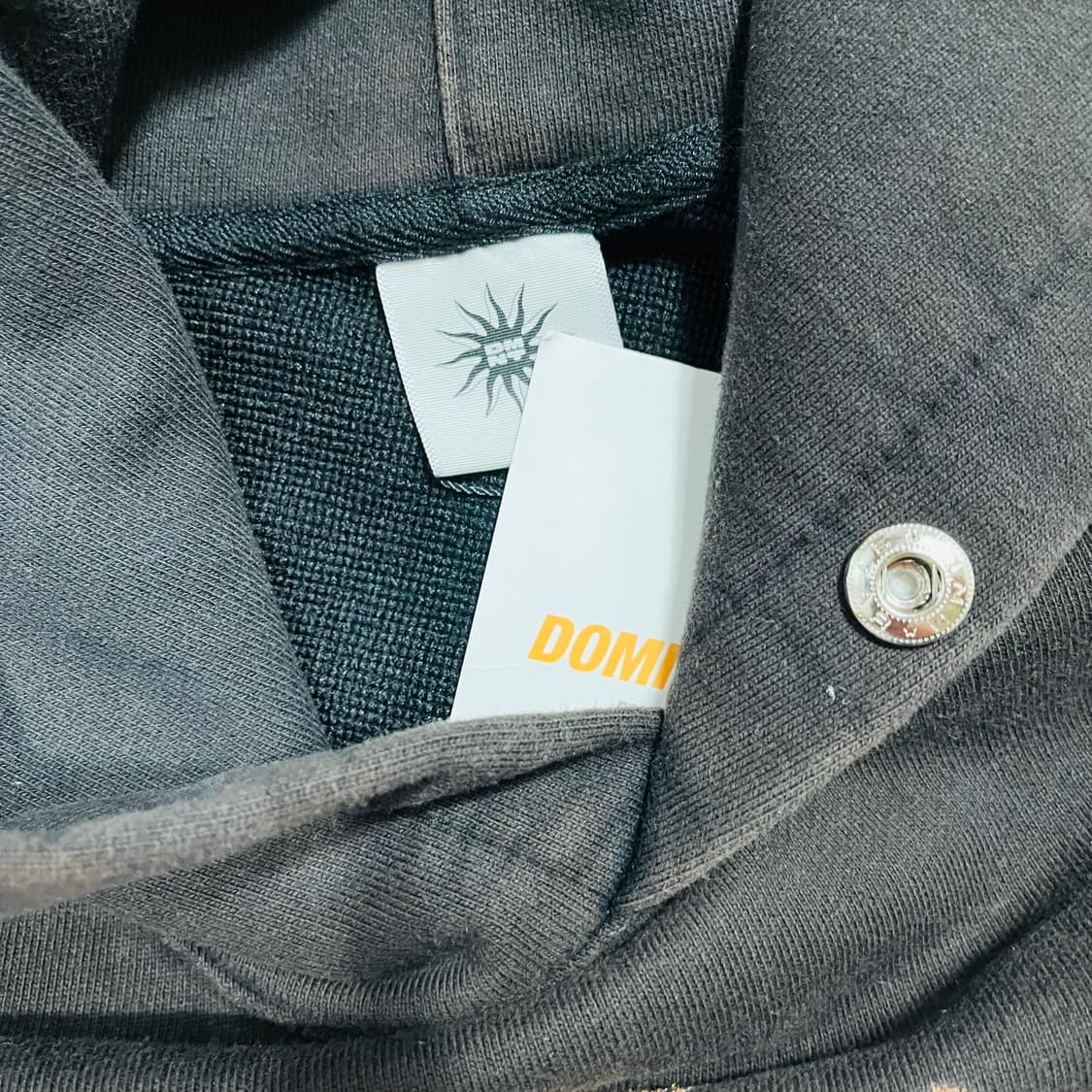 도미넌트 도베르만 워시드 프린팅 데드스탁 후디 상품이미지5