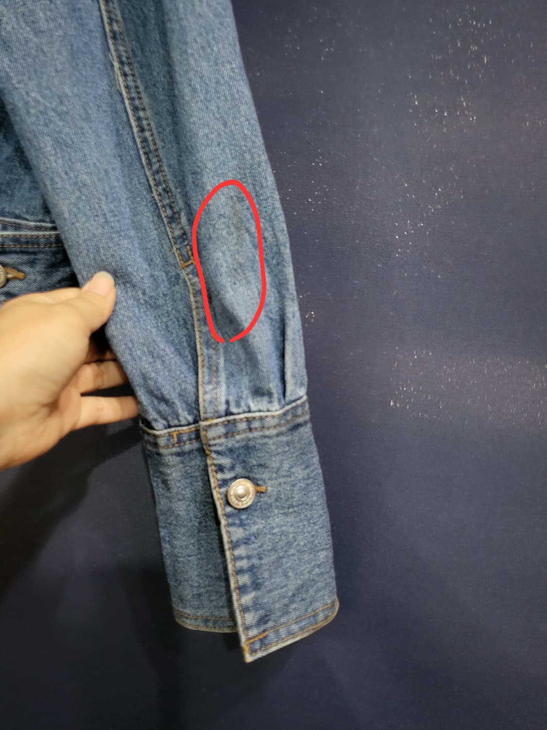 미쏘 데님 청자켓 상품이미지5