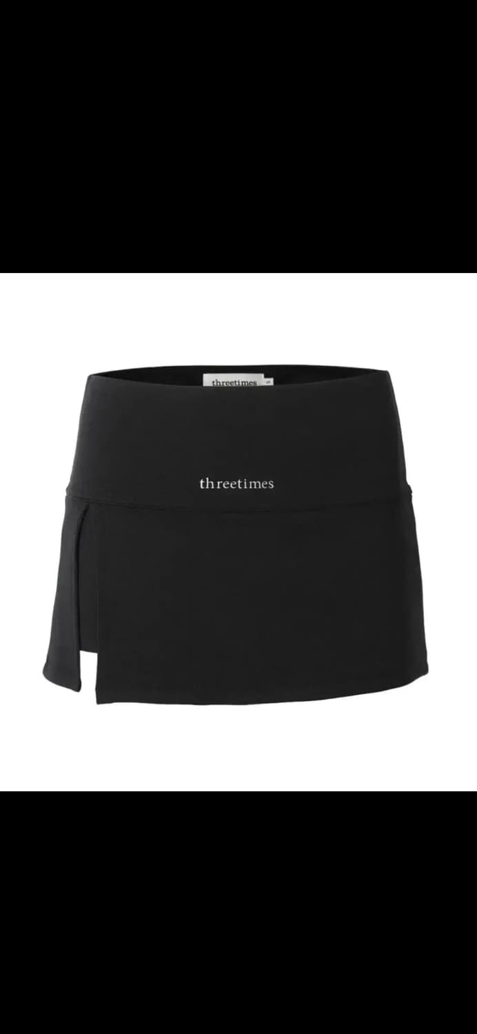 쓰리타임즈 threetimes 슬릿스커트 s 사이즈 상품이미지1