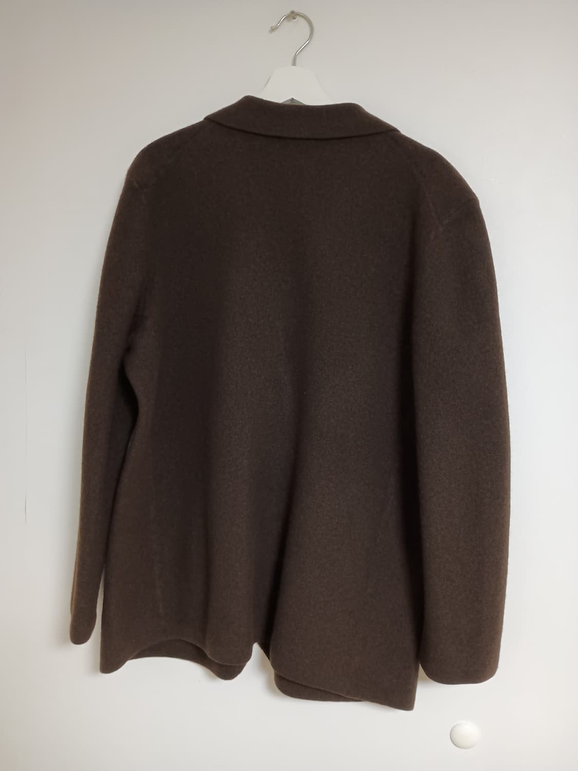유니클로C 니트자켓 XL 다크브라운 상품이미지2