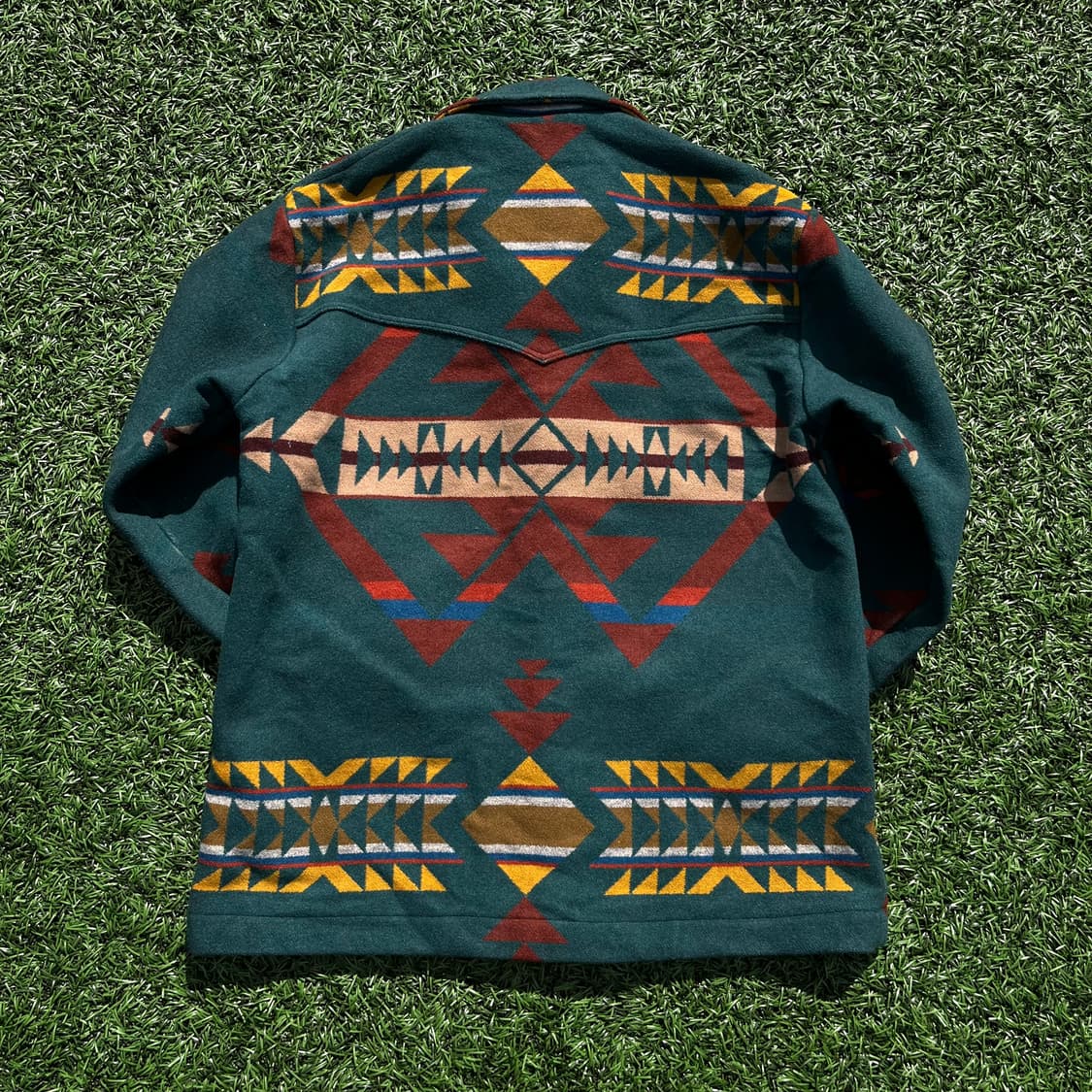 80s PENDLETON(USA)아즈텍 패턴 울 자켓(실측확인) 상품이미지8