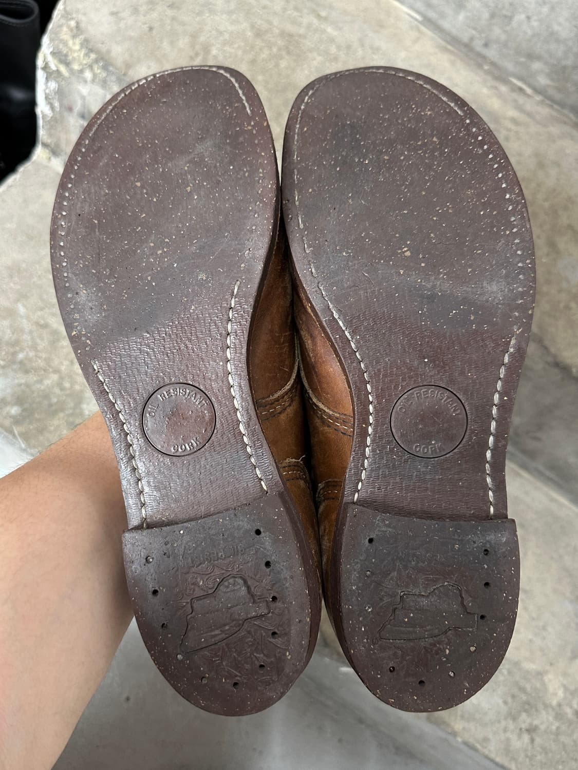 OG USA Made 레드윙 8111 아이언레인저 하드에이징 상품이미지8