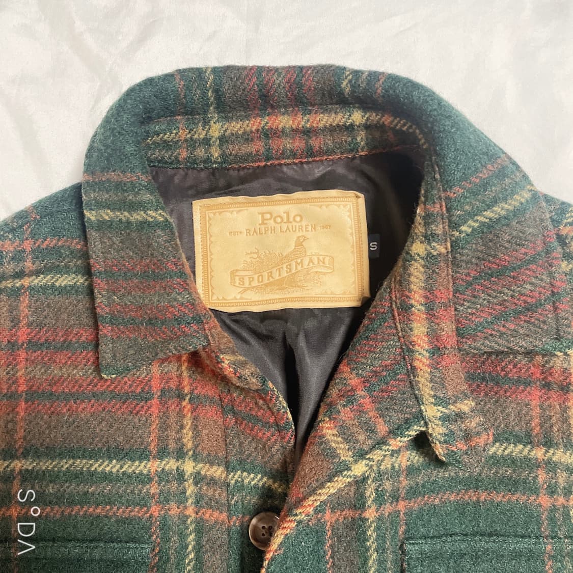 80‘s 폴로 빈티지 체크 자켓 S 상품이미지2
