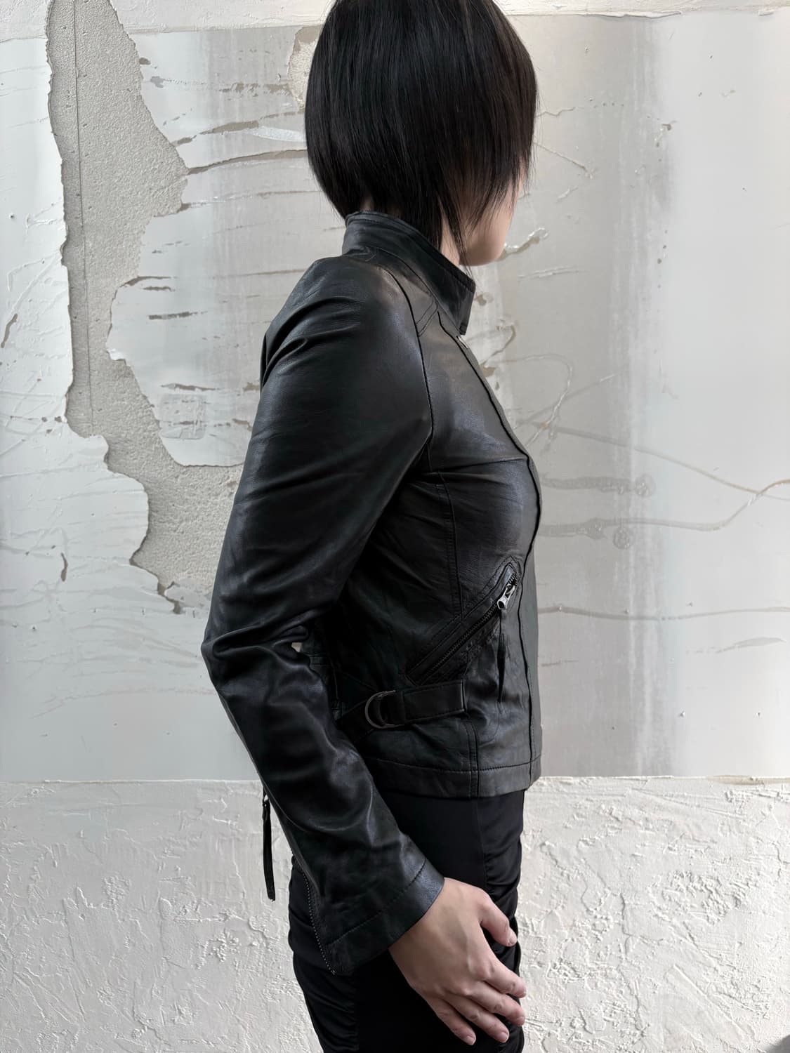 sheepskin oblique jacket  상품이미지3