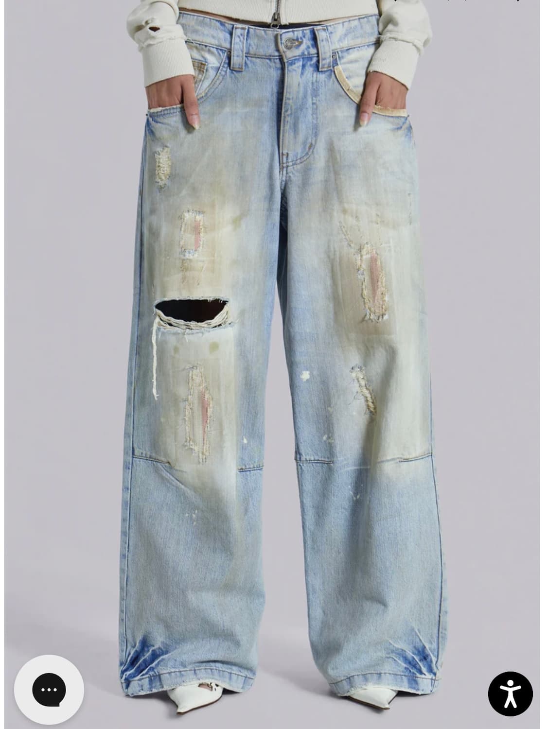 Jaded London 데님 상품이미지2