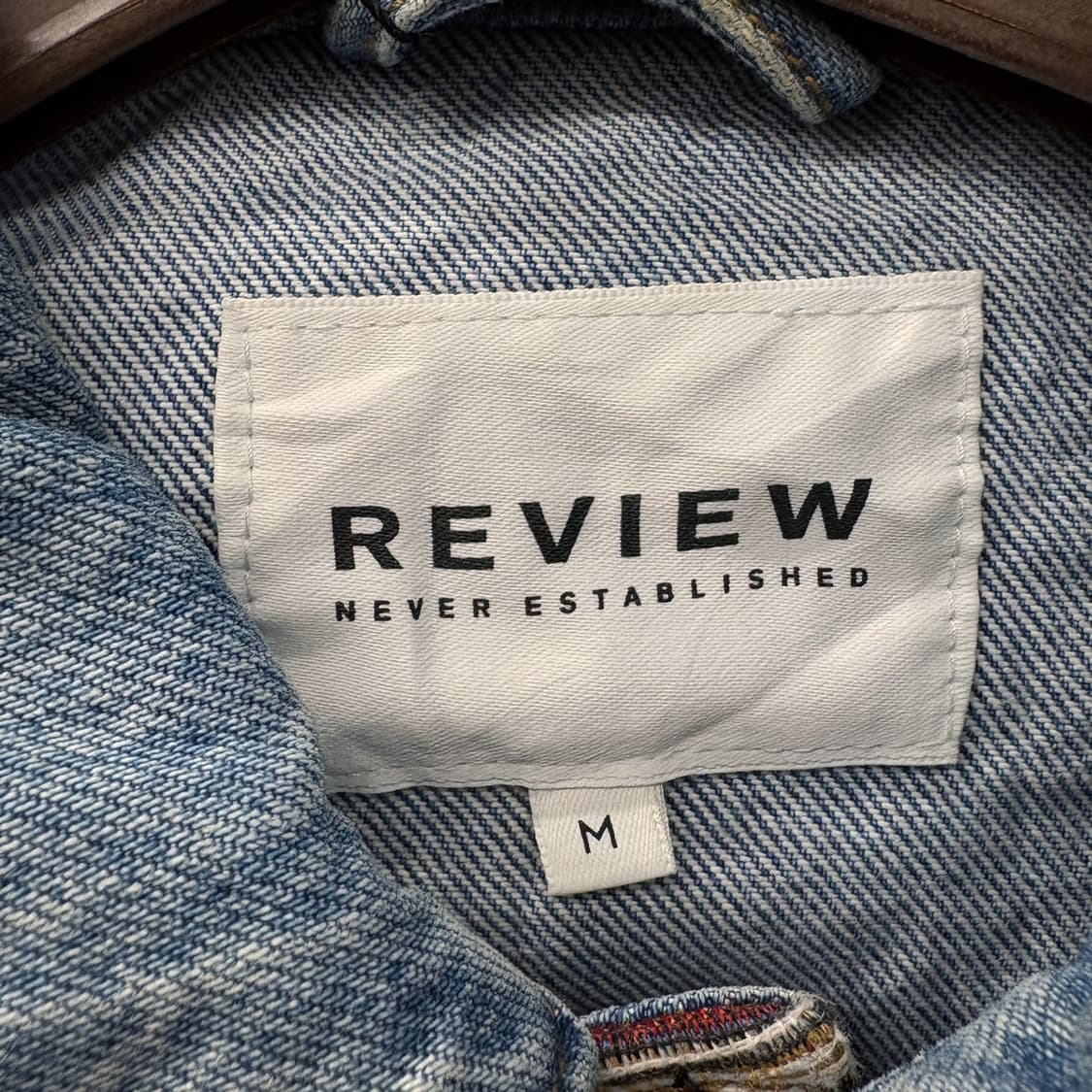 00s 빈티지 에스닉 자카드 엠브로이드 데님 트러커 자켓 N581 상품이미지7