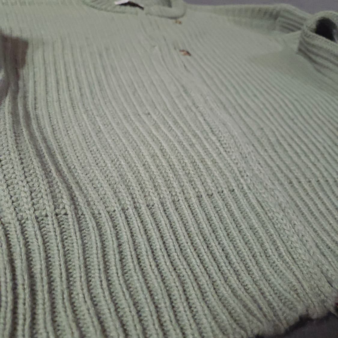 아워레가시 집업 랩 가디건 리파인드그린 쿼티디안 울 50 상품이미지6