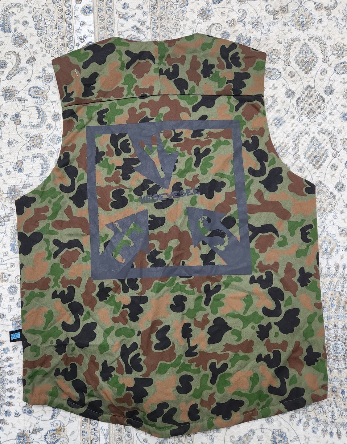 예스아이씨 정글 카모플라쥬 패딩 베스트 M 상품이미지7