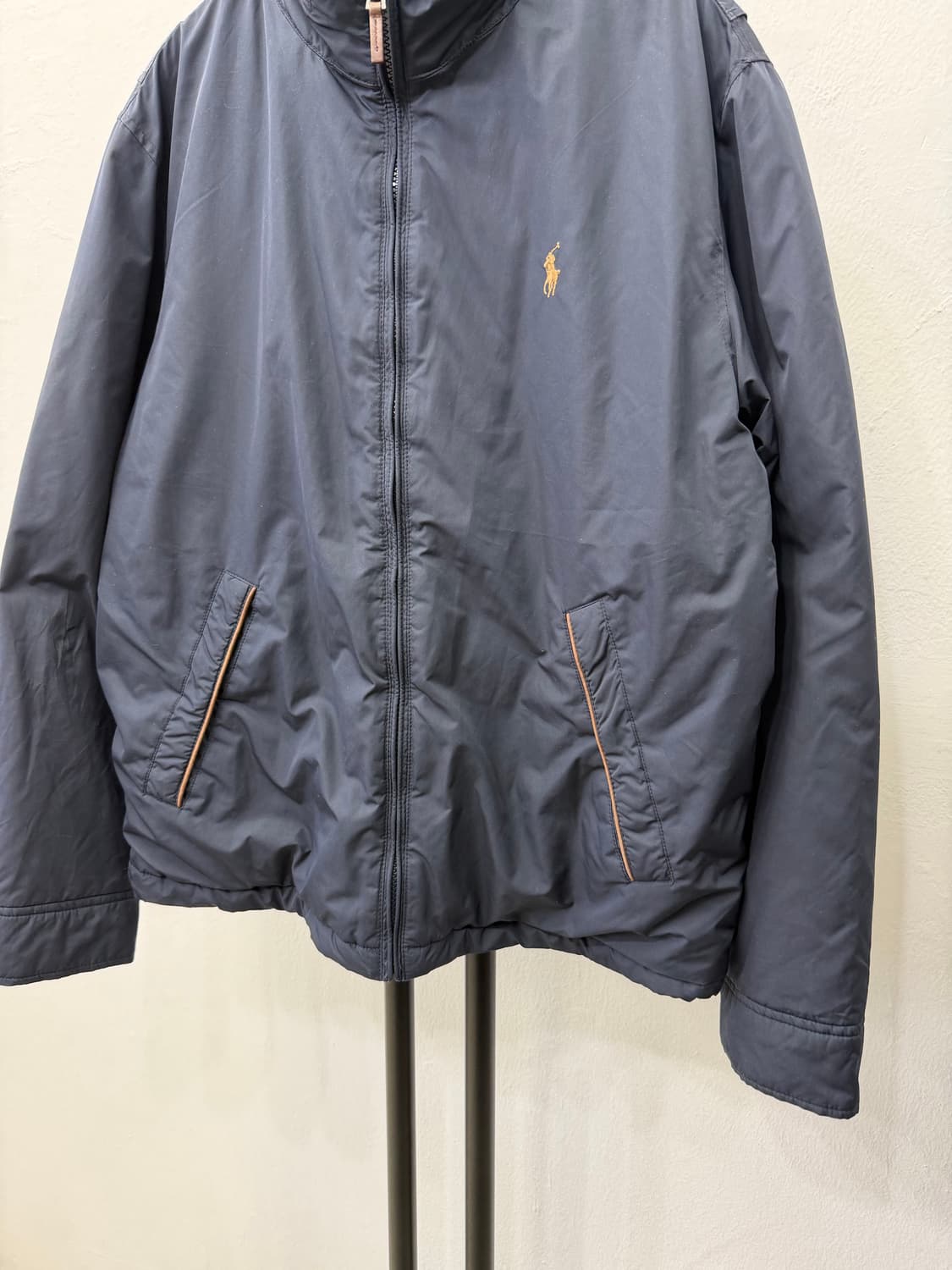 정품) 폴로랄프로렌 네이비 바람막이 자켓 S 상품이미지3