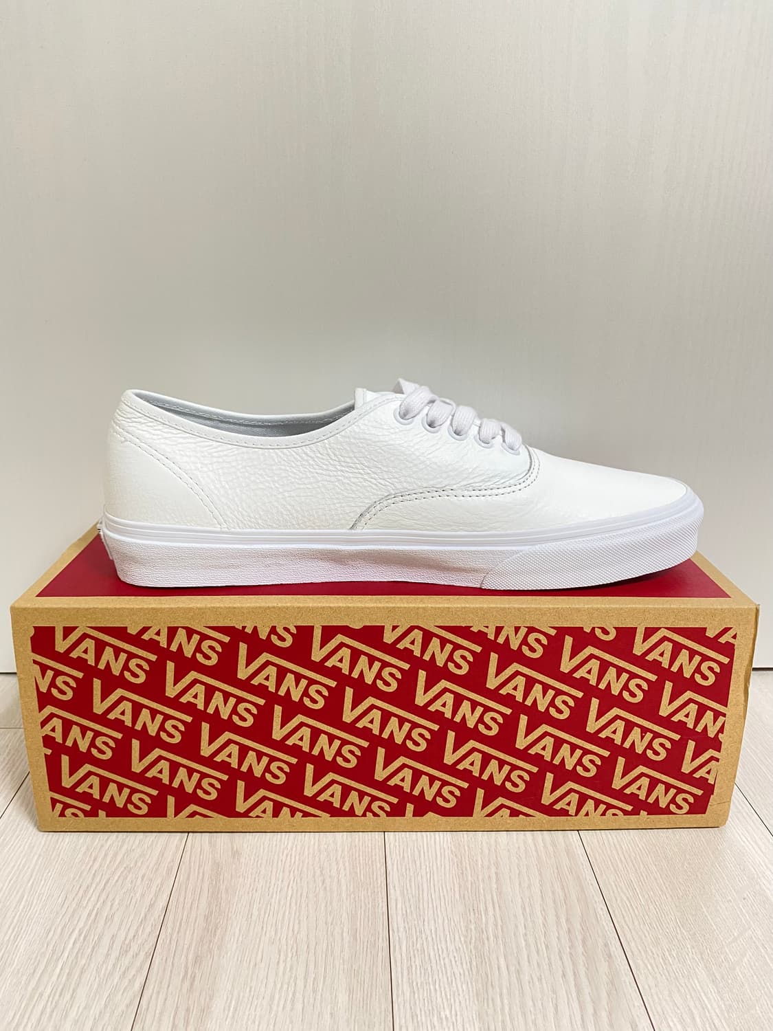 VANS Authentic Premium Leather TrueWhite 상품이미지6