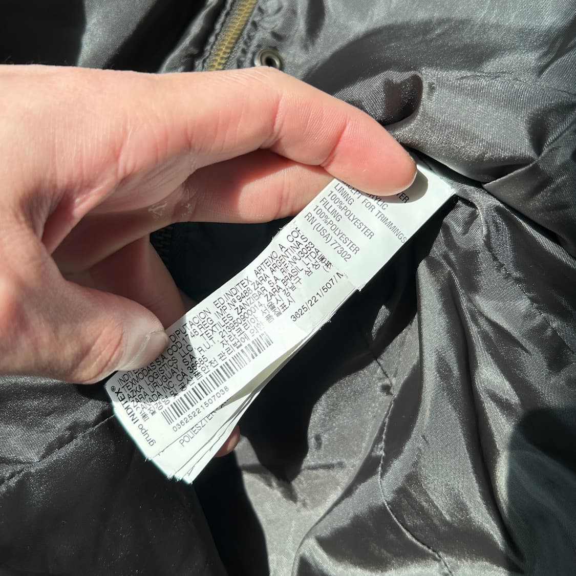 자라 베이직 퀄팅 니트 베스트 상품이미지7