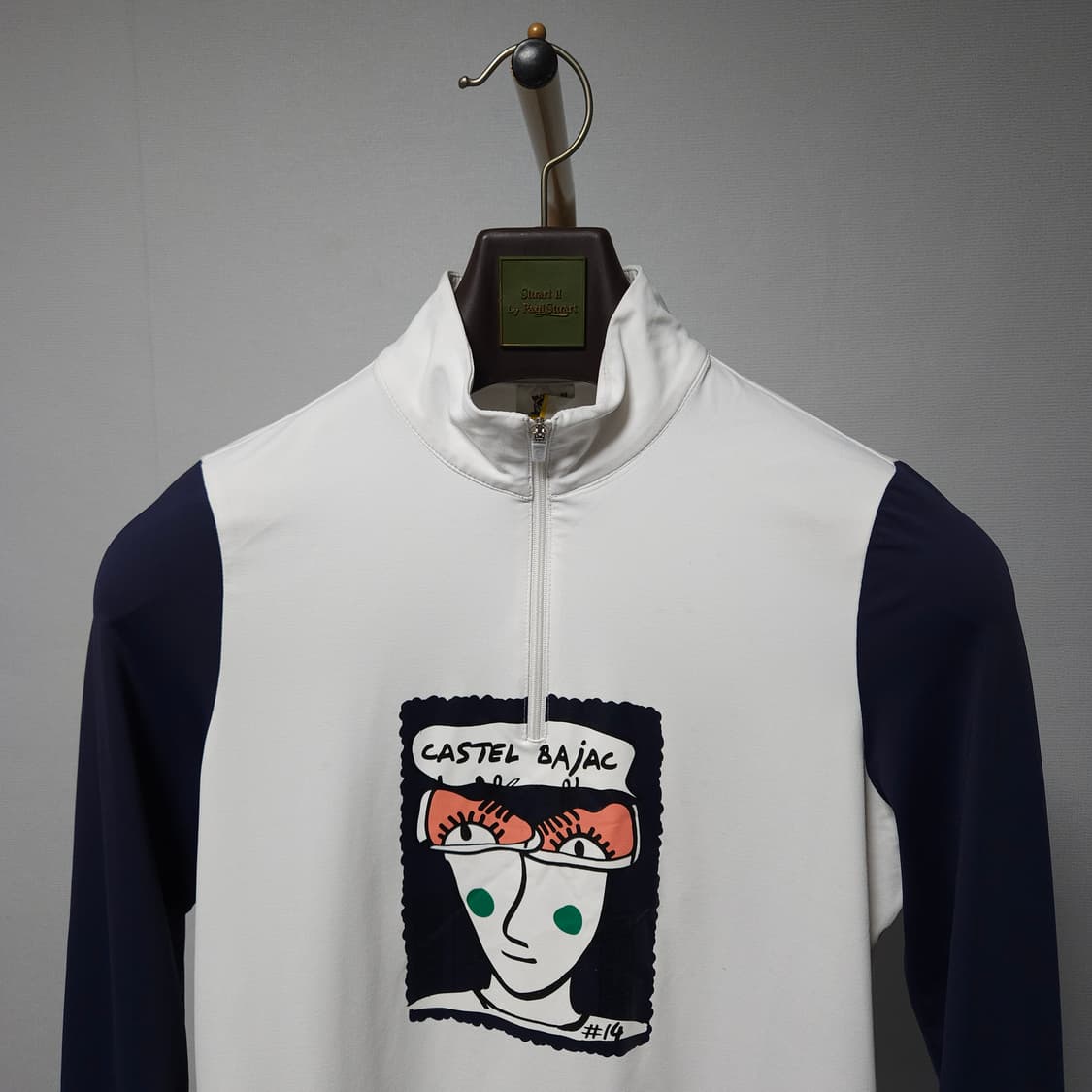 95 ) 까스텔바작 여성 골프 반집업 긴팔티 상품이미지2