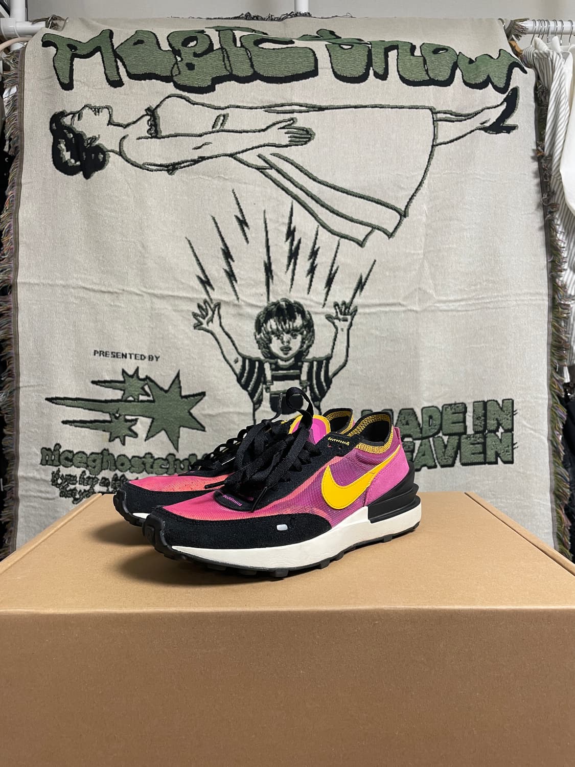 (Nike)나이키 와플 원 액티브 푸시아 245 상품이미지2