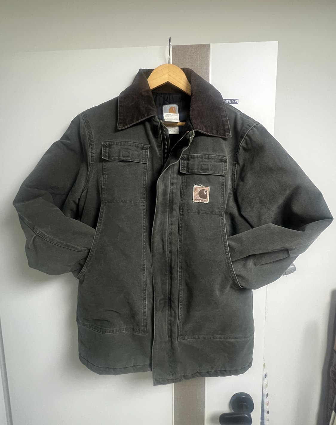 칼하트 c26 자켓 모스그린 S 상품이미지1