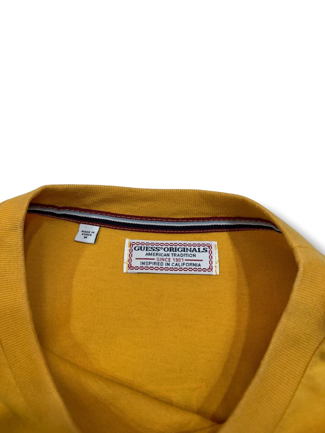 게스 x 펩시 머스타드 티셔츠 (M)  상품이미지5